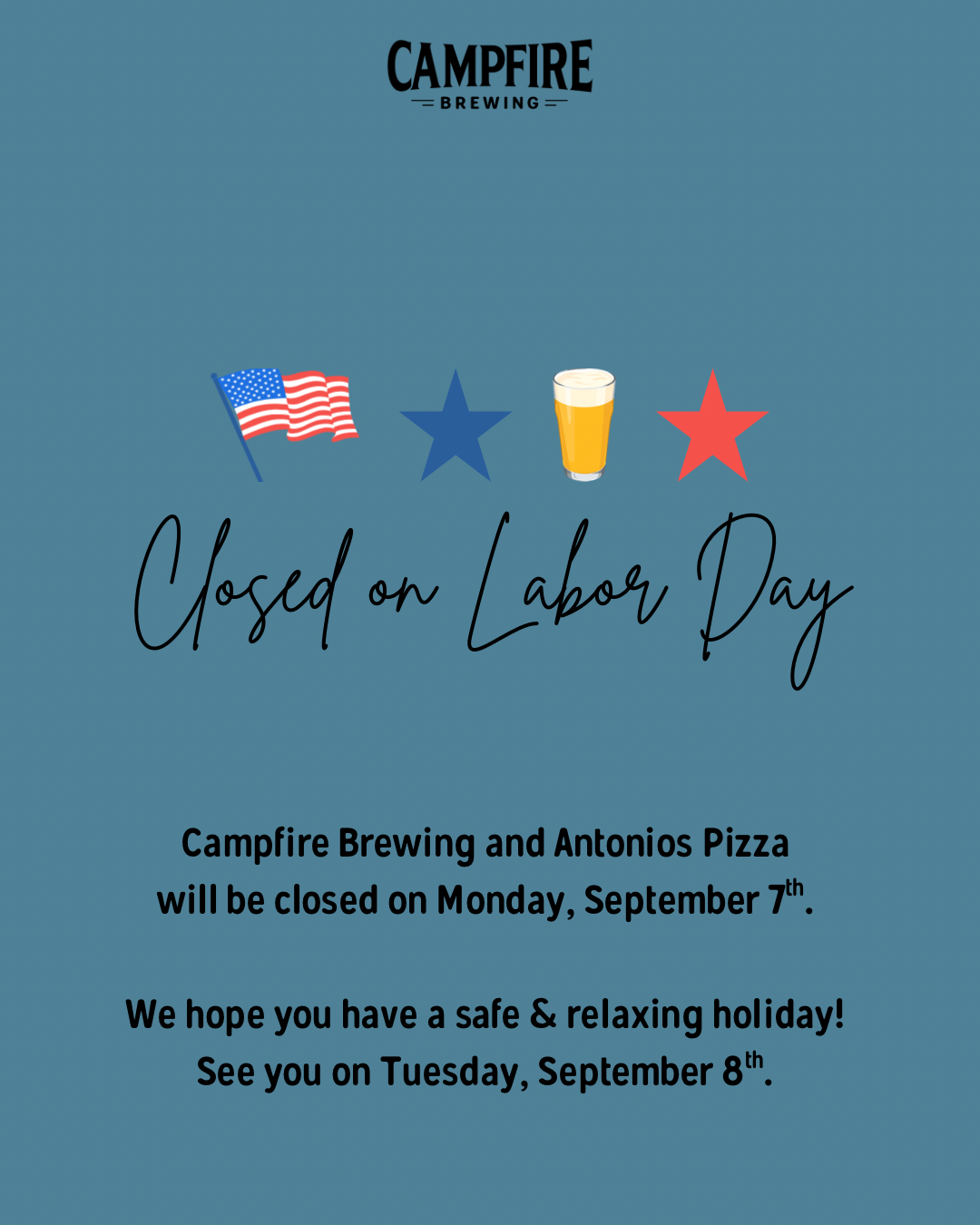 Closed Labor Day