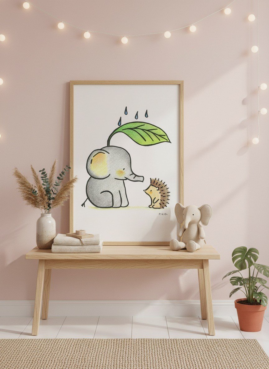 gender-neutral-nursery-decor-elephant-hedgehog.jpg