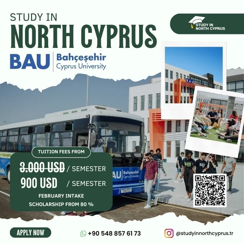 Apply to Bahçeşehir Cyprus University (BAU Cyprus) 