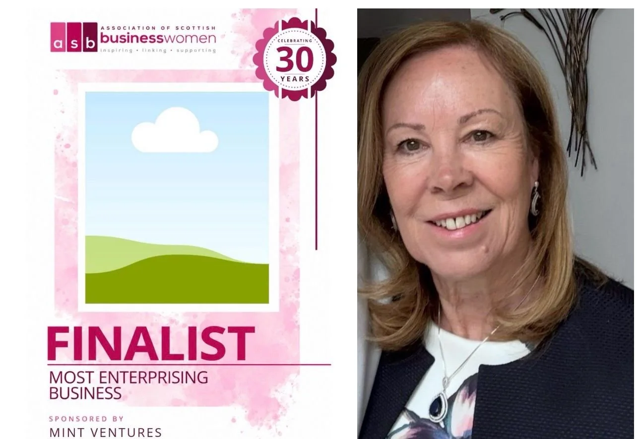 photo of Brenda Ettershank  a dundee based business owner who has been nominated for a association of Scottish business women award