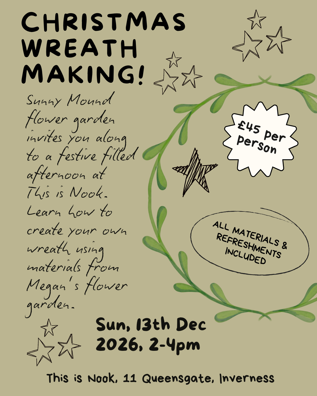 Christmas Wreath Workshop