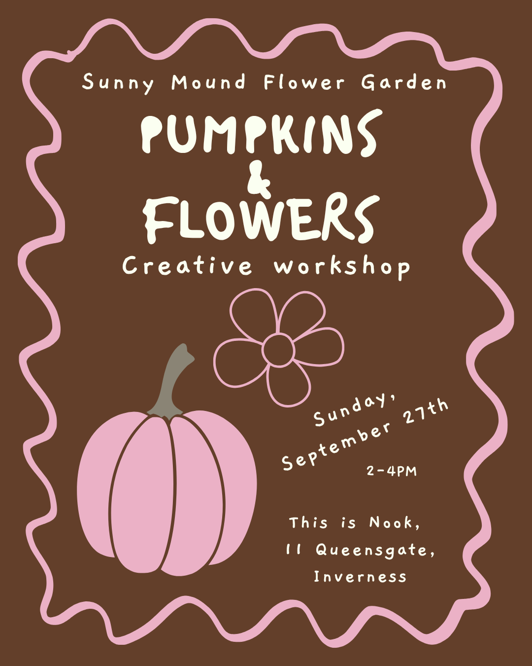 Pumpkin & Flowers Workshop