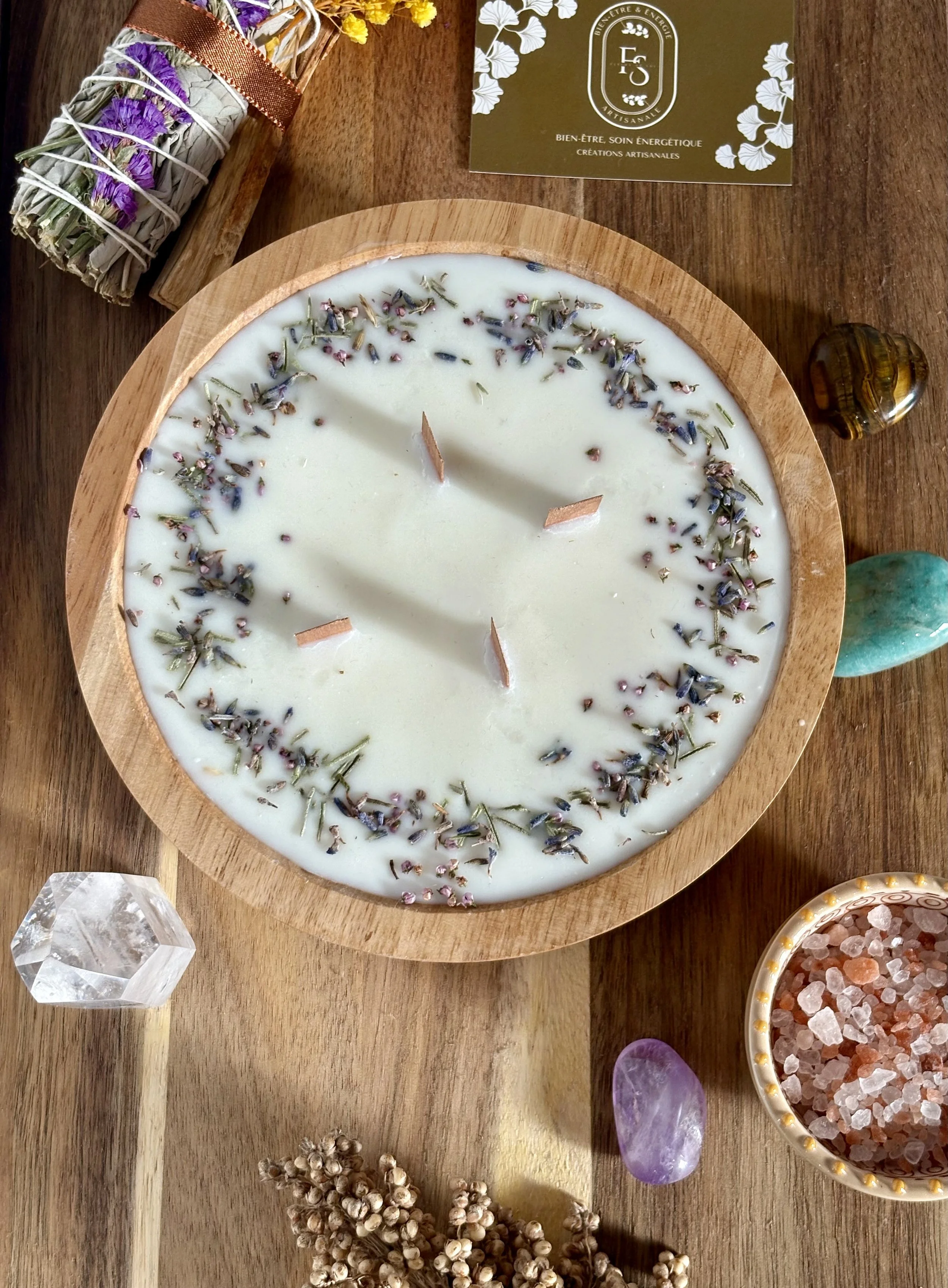 Bougie Rituel Profond - Ancrage sacré