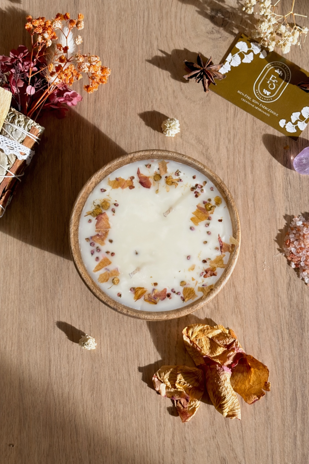 Bougie Rituel Intime - Essence de joie