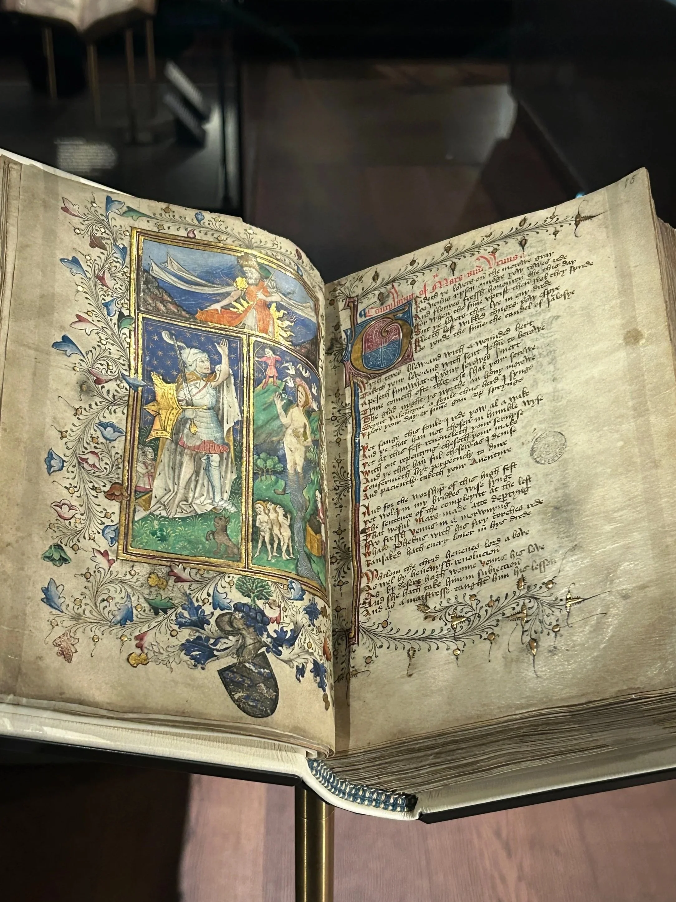 Old English Manuscript Book