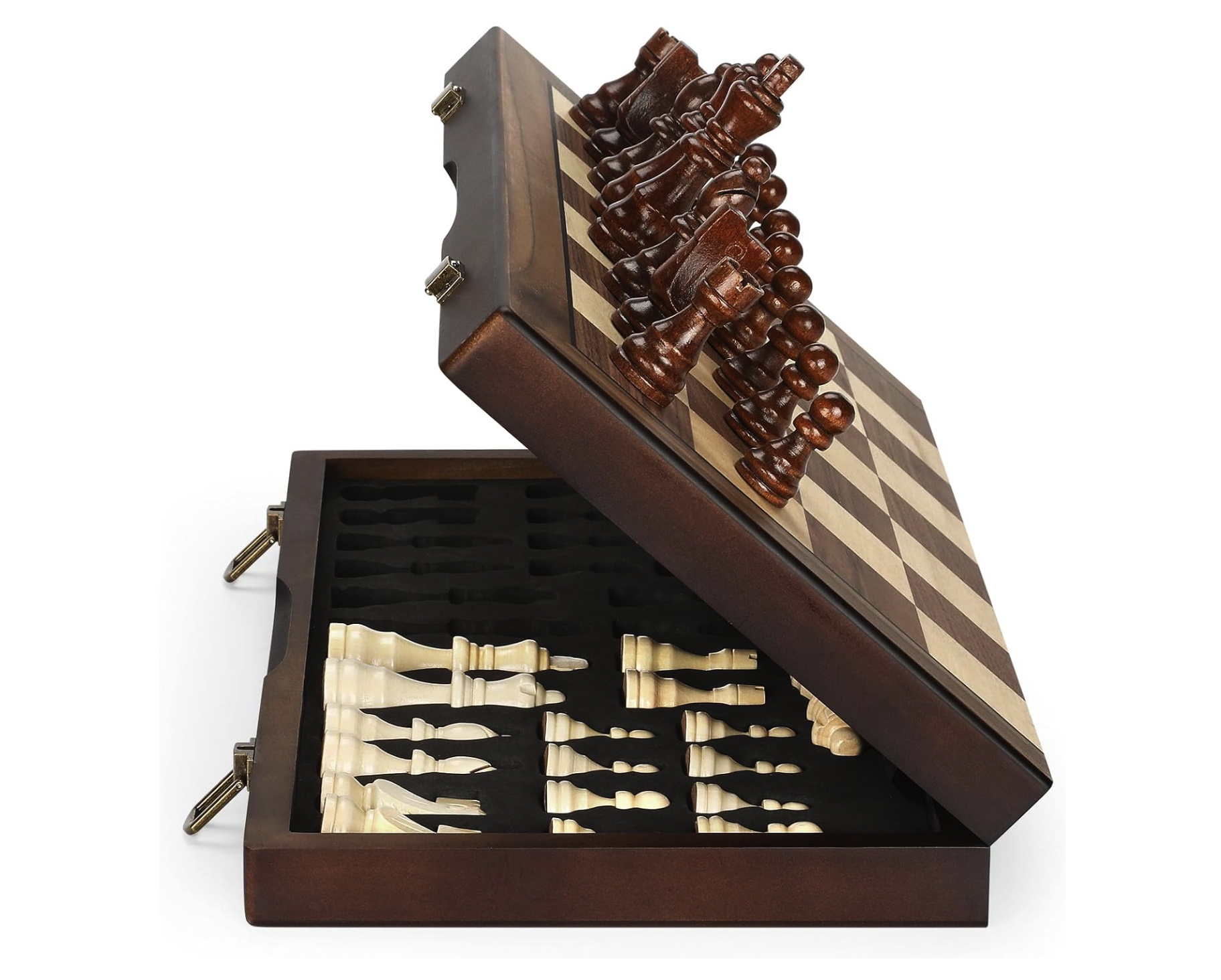 Magnetic Wooden Chess Set 