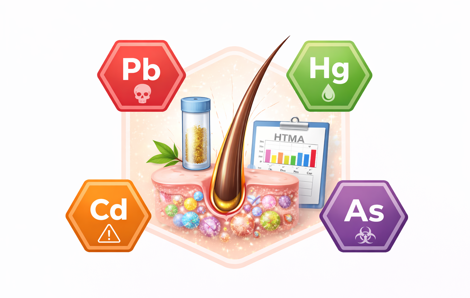 Mineral & Heavy Metal Analysis (HTMA) + Consultation