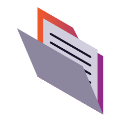 Open envelope with papers inside