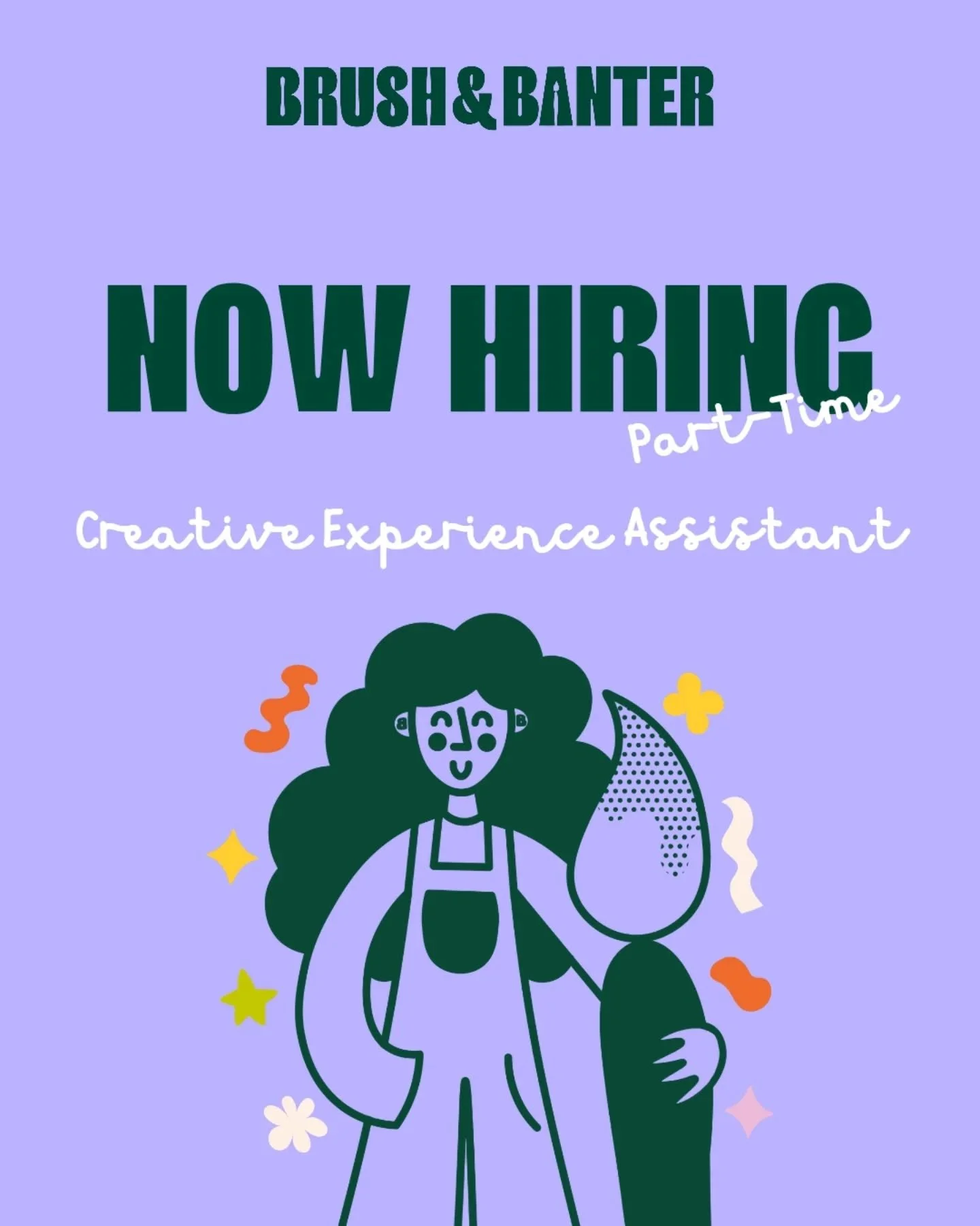 Join the Banter.
Email info to hello@brushandbanter.co.uk