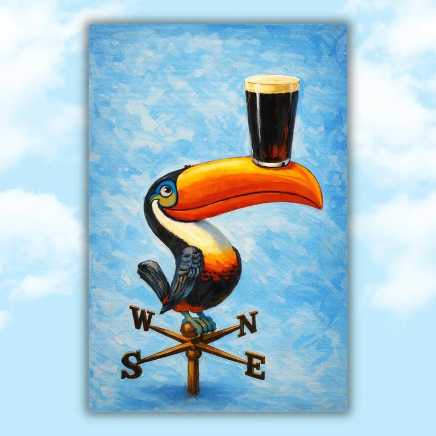 Lovely Day For a Pint Paint and Sip🍺
Monday 16th March (Paddy's Eve) 
Limited tickets online now #linkinbio