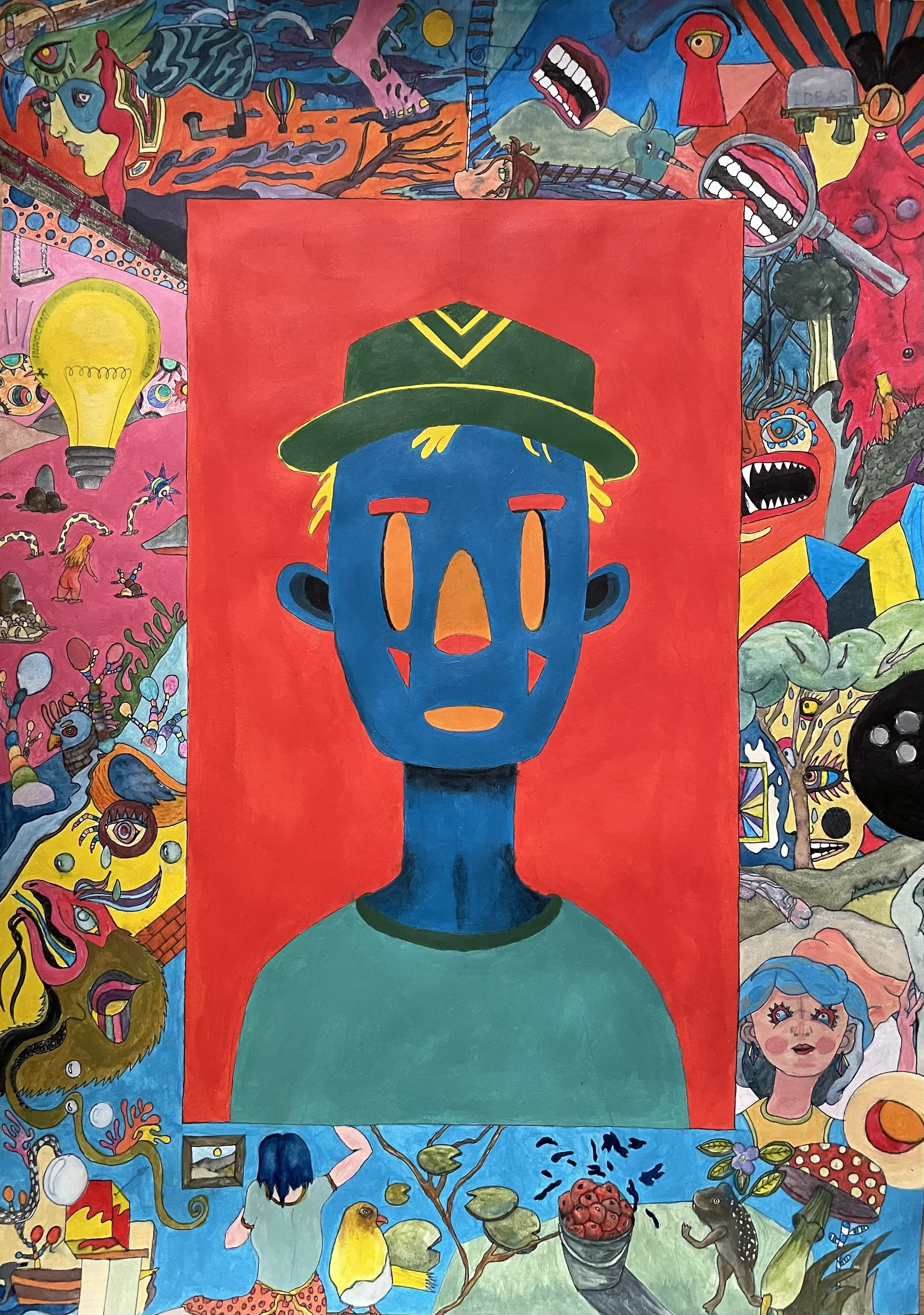 An innocent man, in a strange world