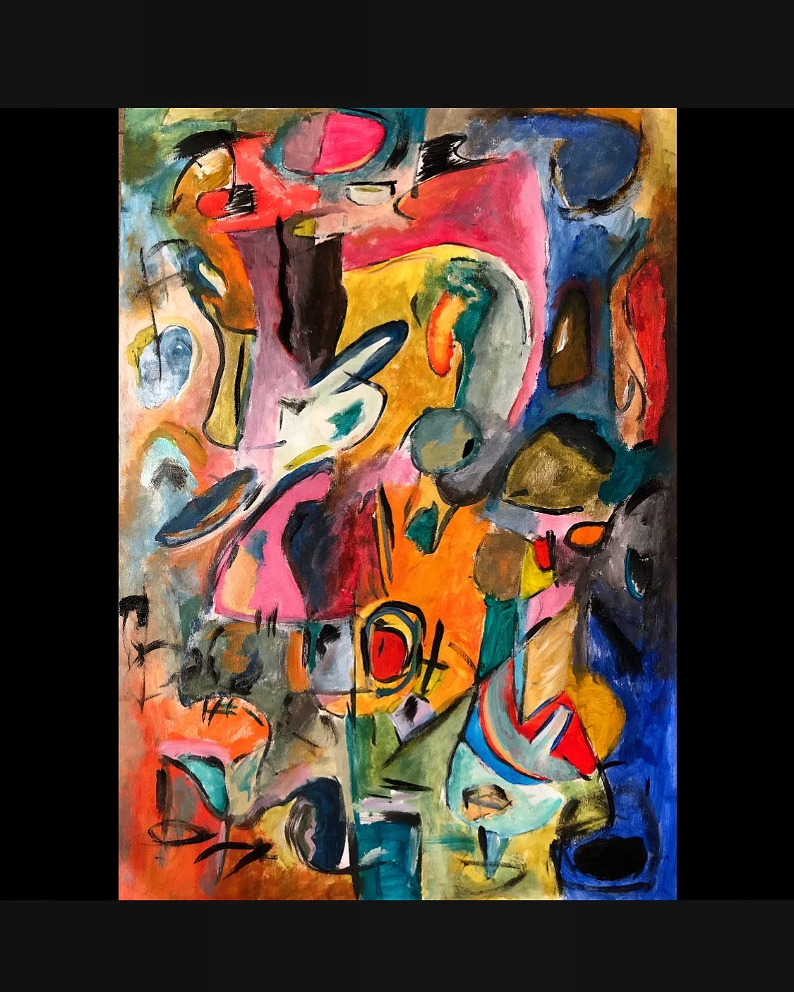 Waiting under the birds nest