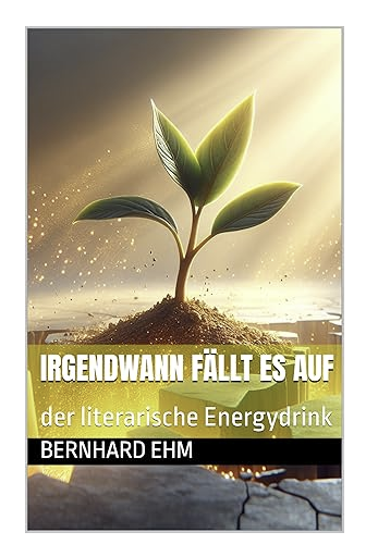 Ein junger Spross wächst aus Erde vor einem hellen Hintergrund.