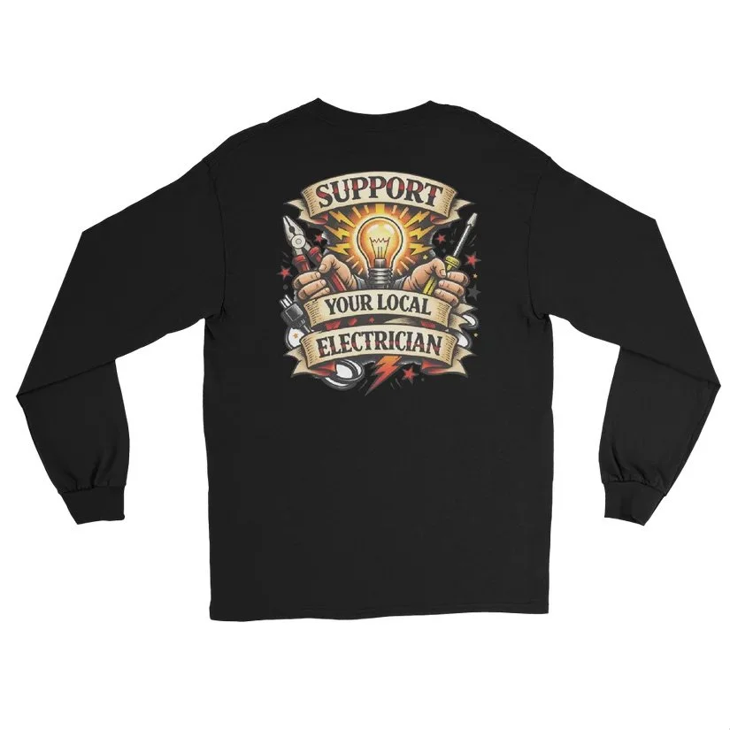 Electrician Support Long Sleeve