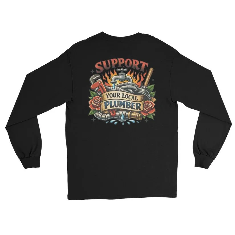 Plumber Support Long Sleeve 