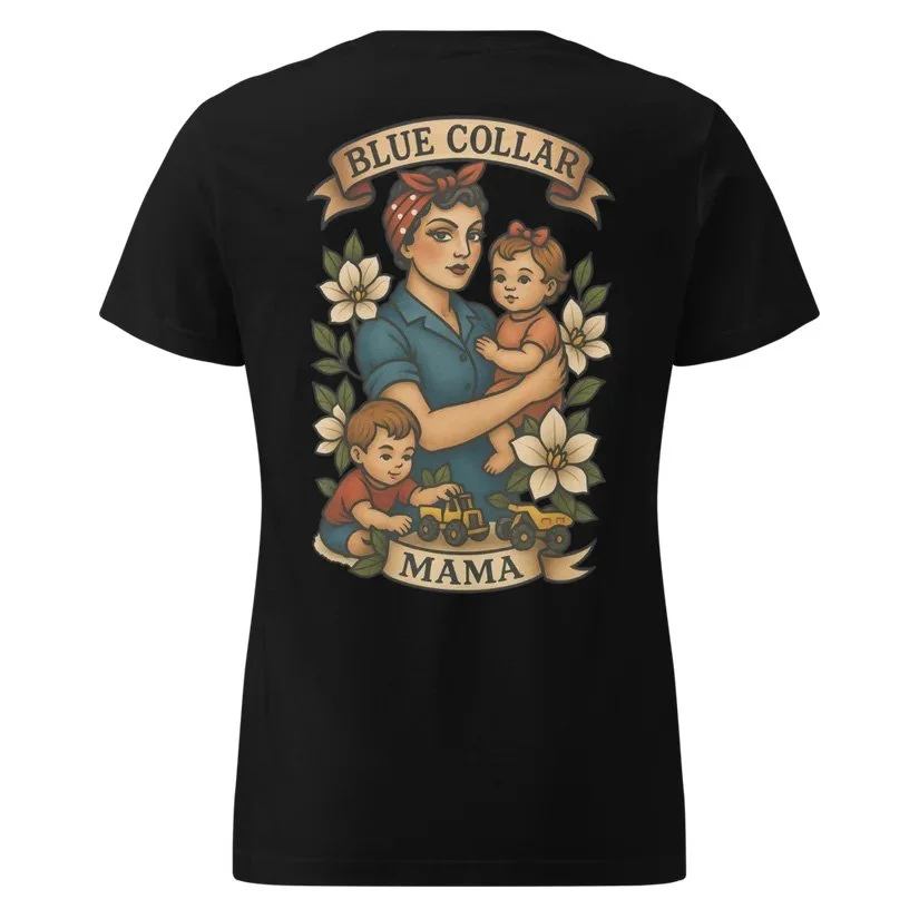 Blue Collar Mama Women's T-Shirt