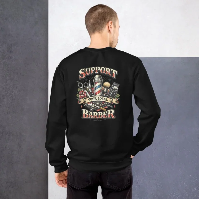 Barber Support Sweatshirt