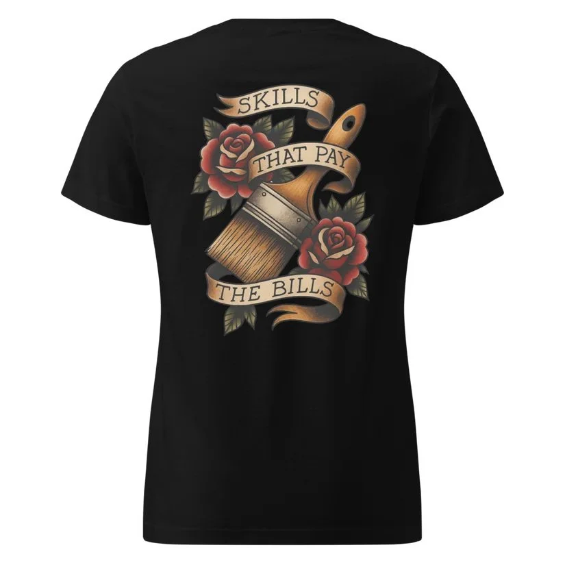 Painter Skills Women's T-Shirt