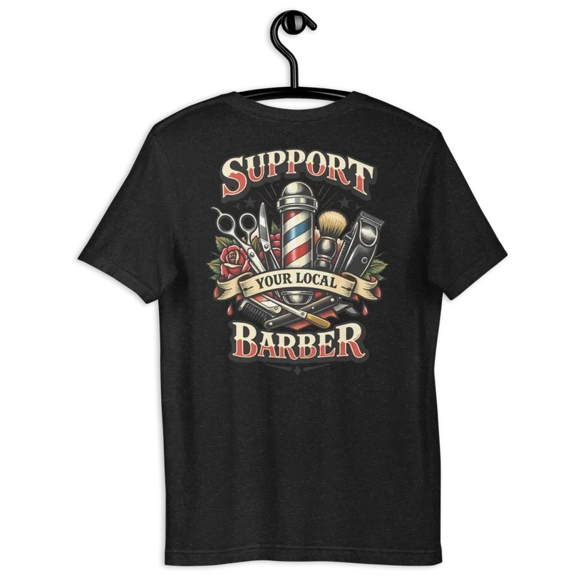 Barber Support Lightweight T-Shirt