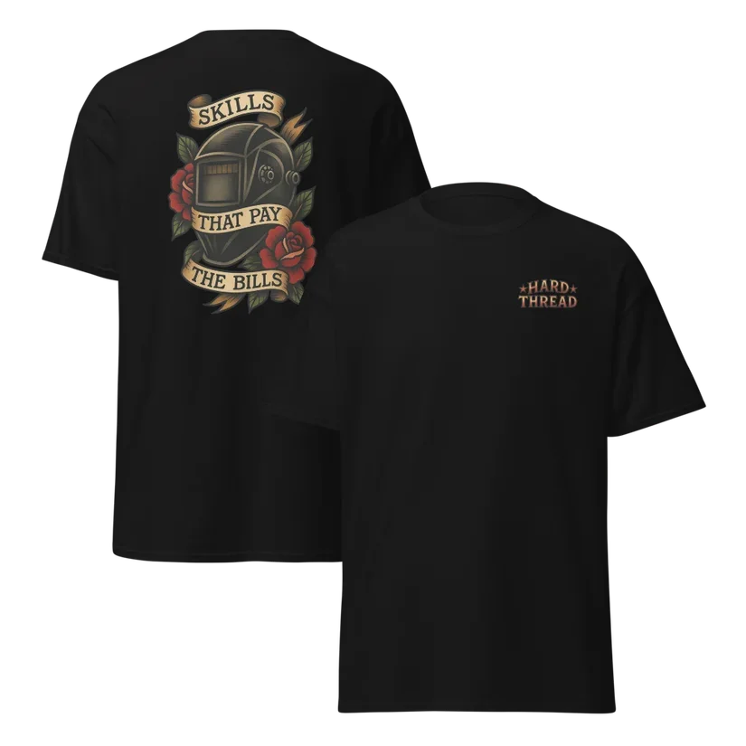 Welder Skills Heavyweight T-Shirt