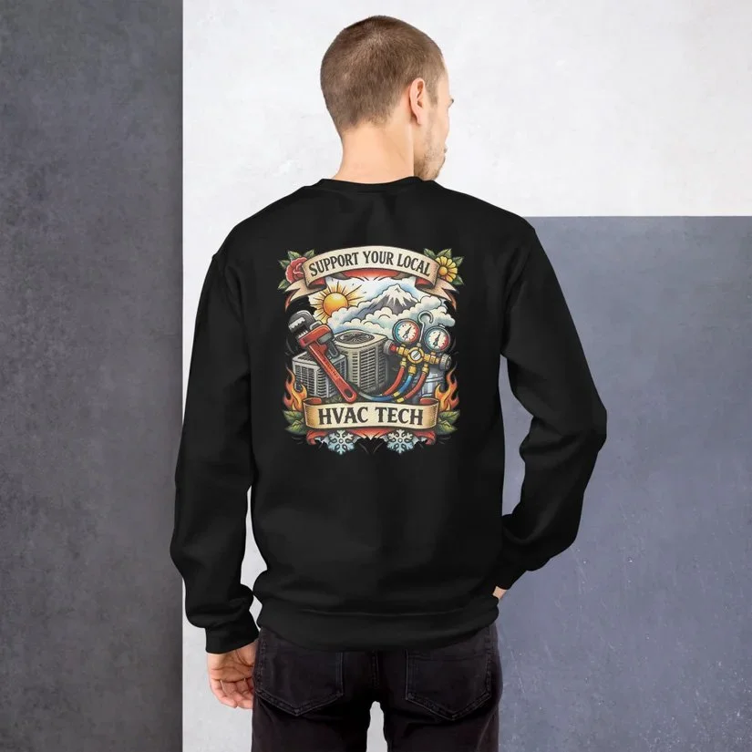 HVAC Support Sweatshirt
