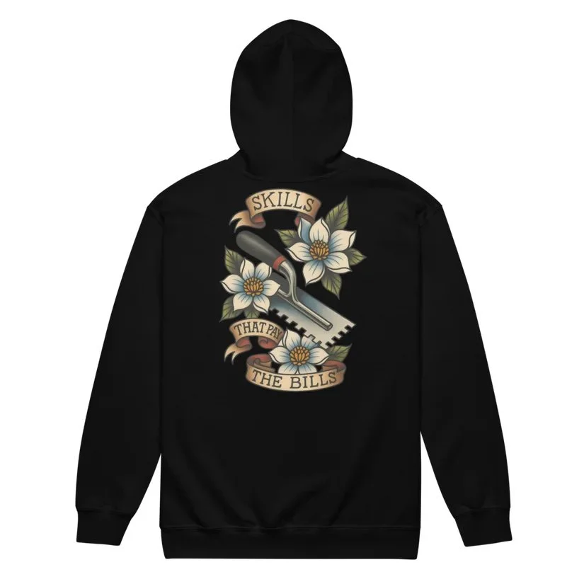 Tile Skills Zip-Up Hoodie