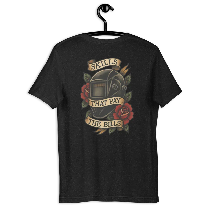 Welder Skills Lightweight T-Shirt