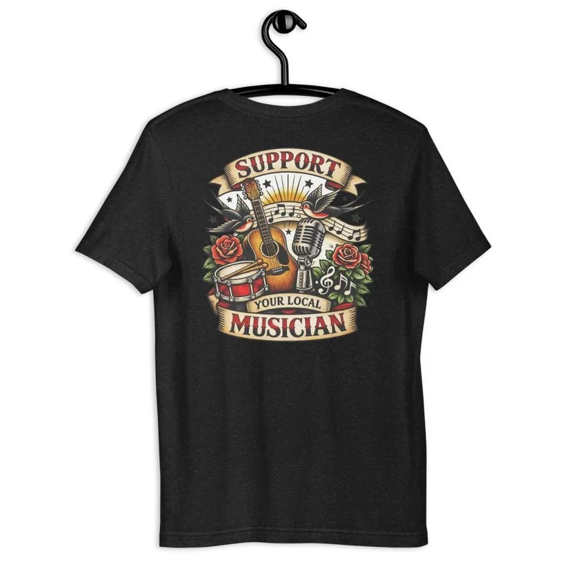 Musician Support Lightweight T-Shirt