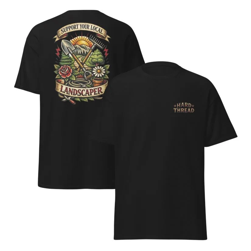 Landscaper Support Heavyweight T-Shirt