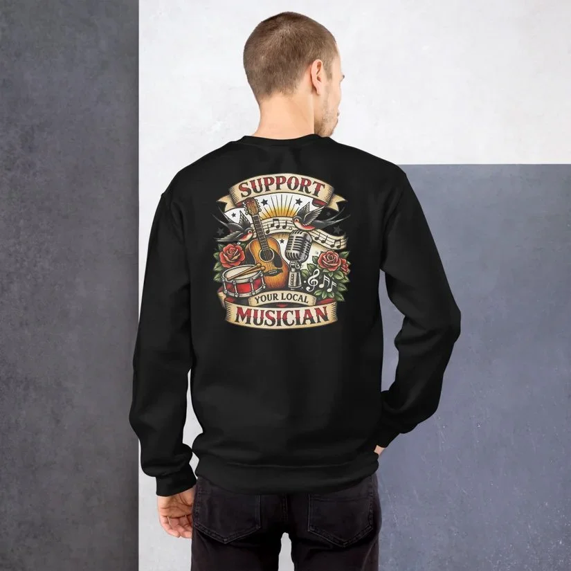 Musician Support Sweatshirt