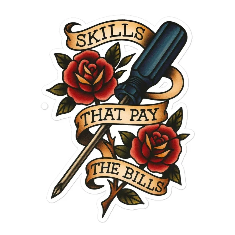 Electrician Skills Stickers