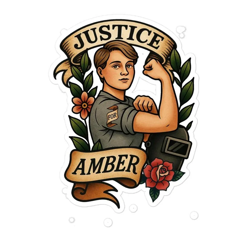 Justice For amber Sticker