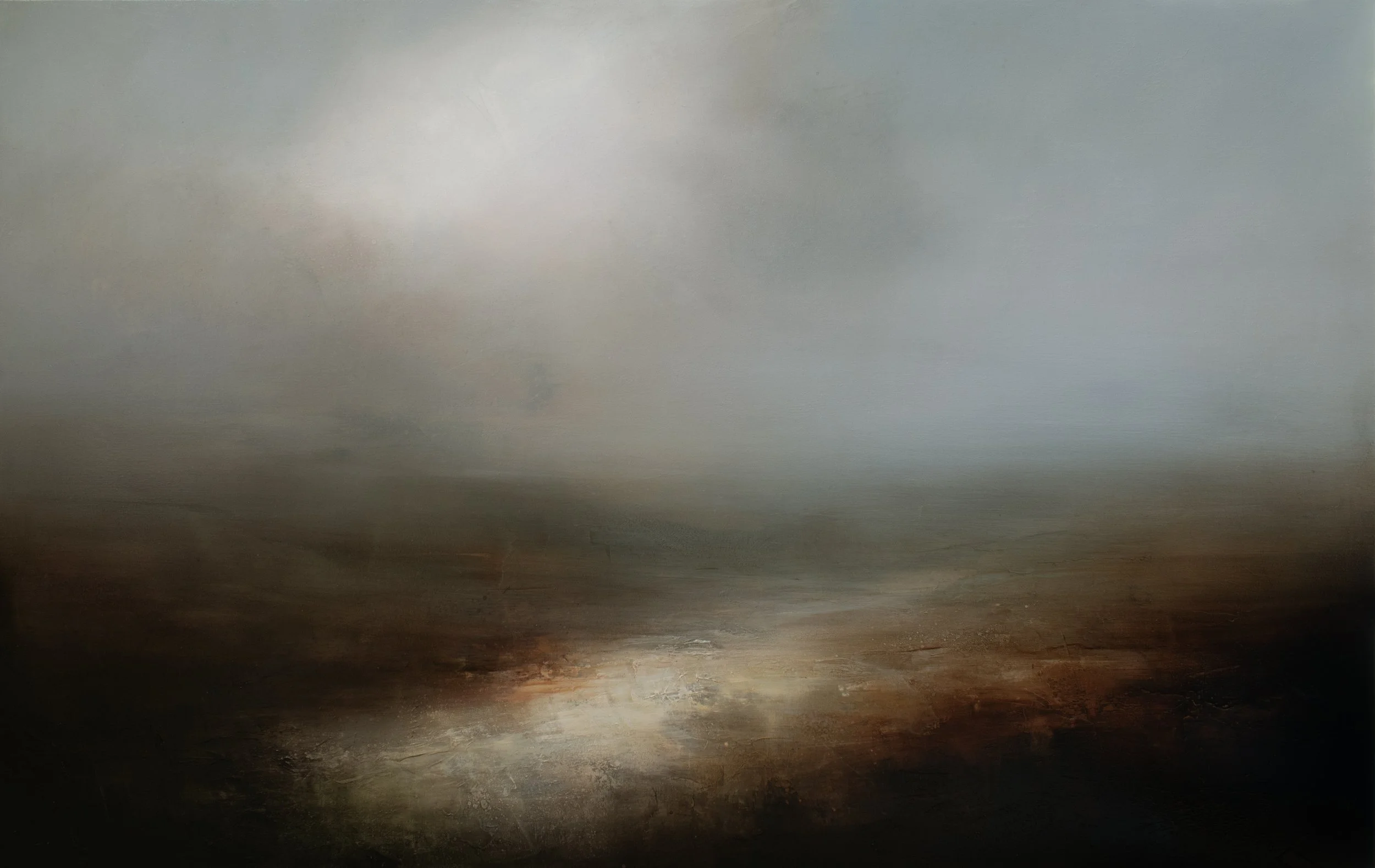 Echoes Range II - oil on canvas