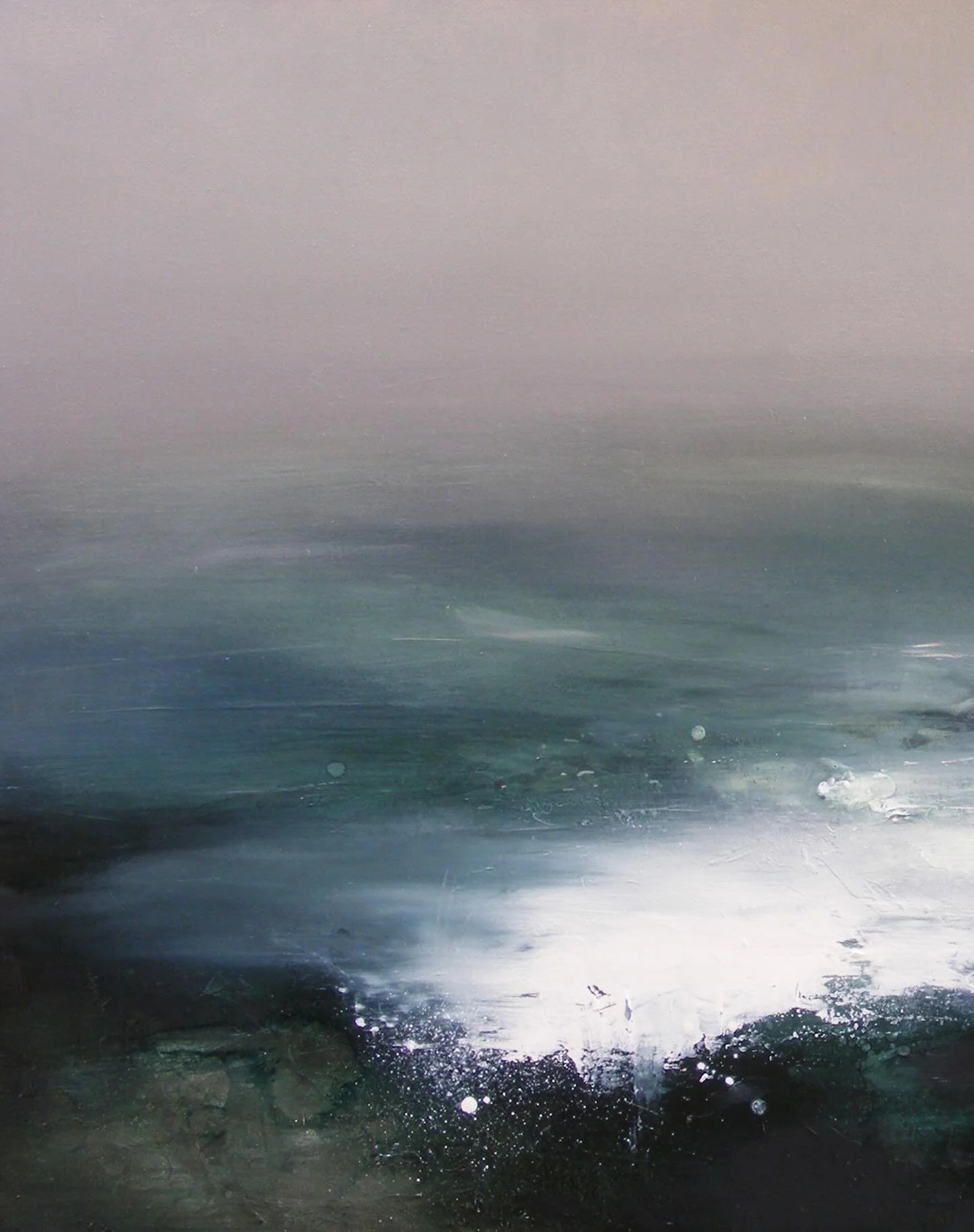 &ldquo;Emergence&rdquo; - oil on canvas