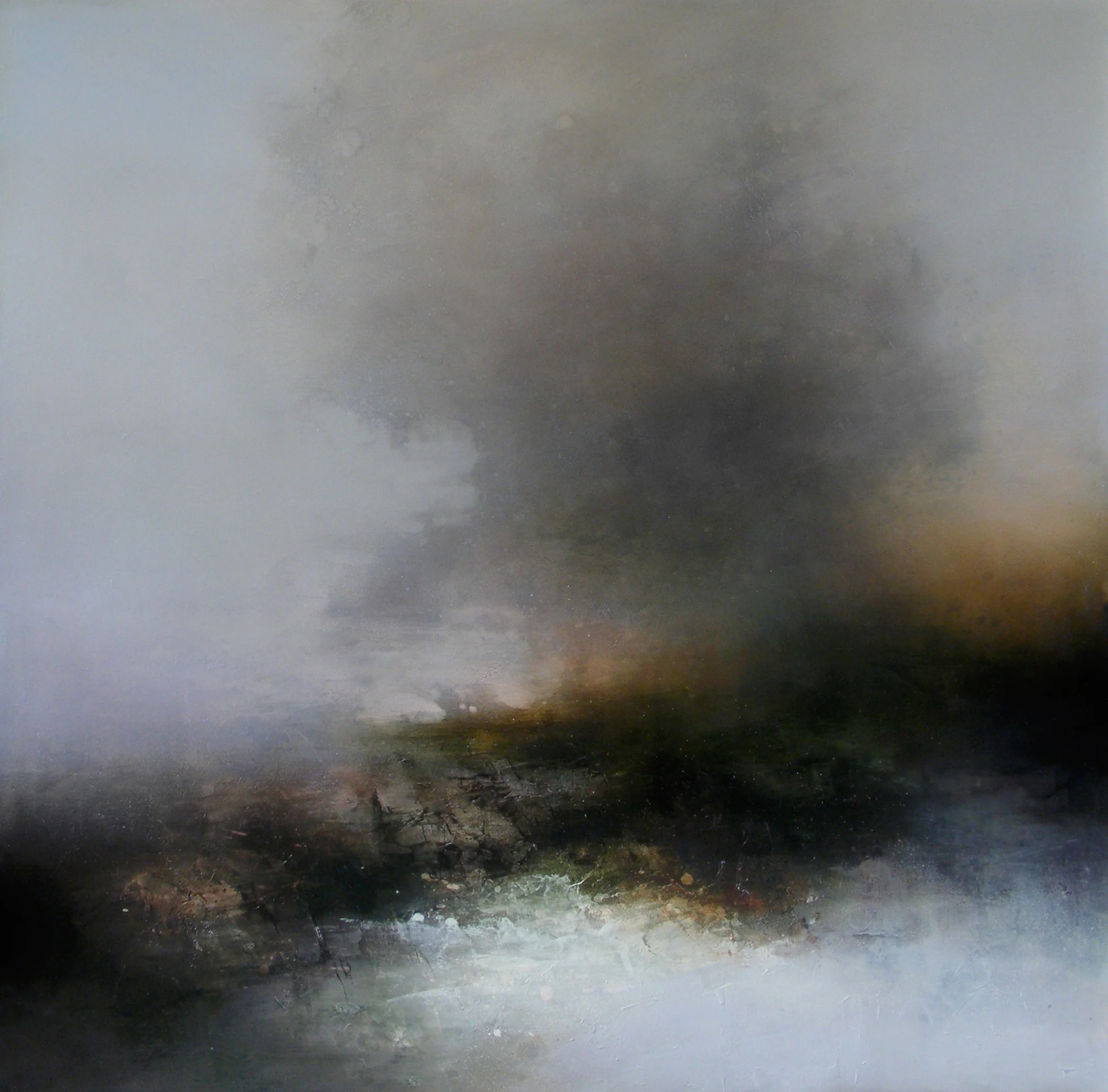 Harbinger - oil on canvas