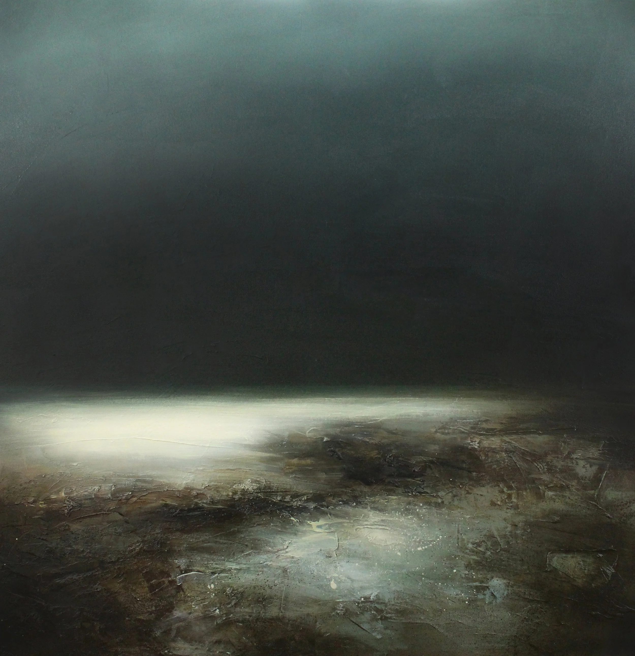 Lunar Tide - oil on canvas