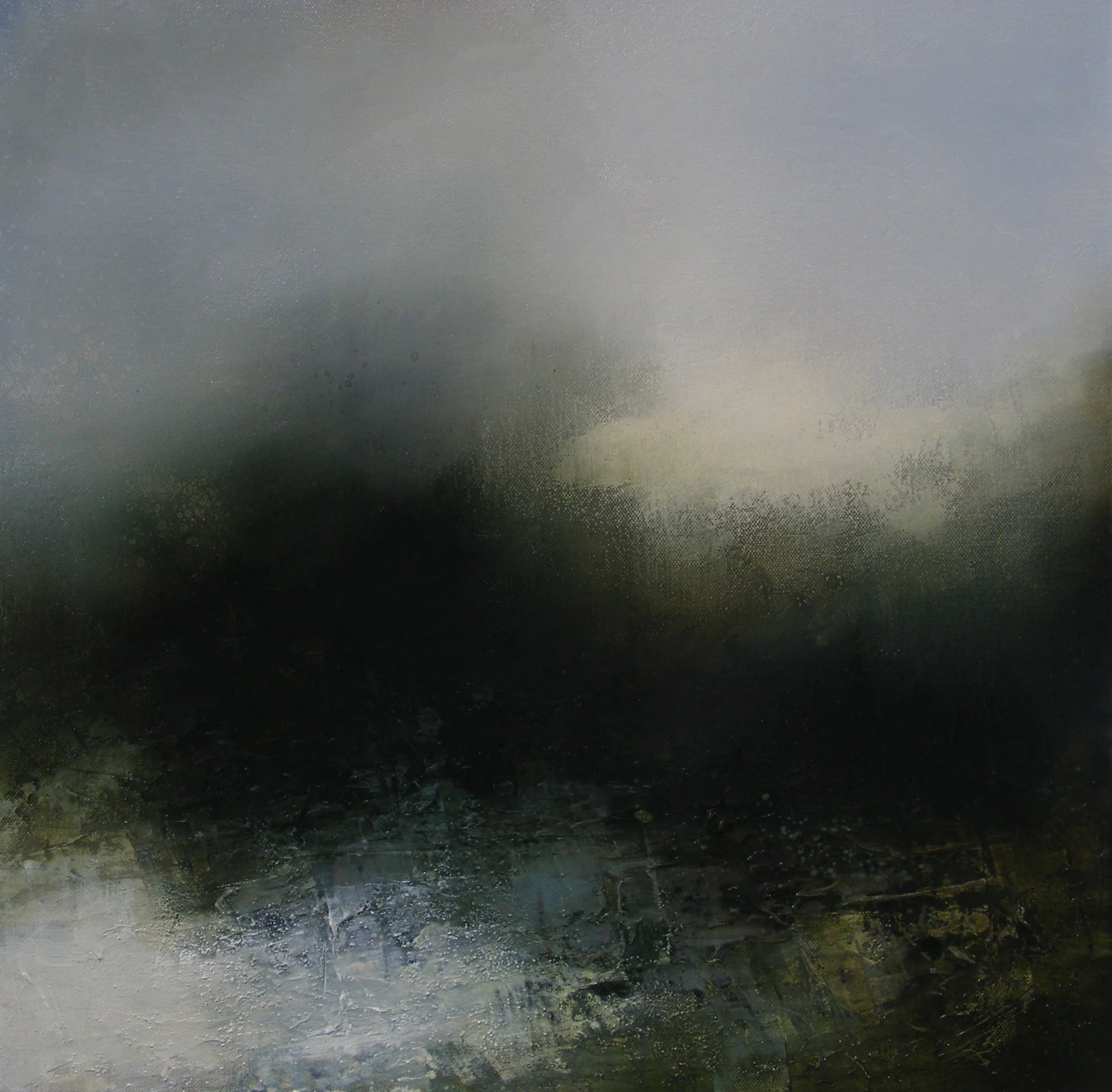 Blacklight - oil on canvas