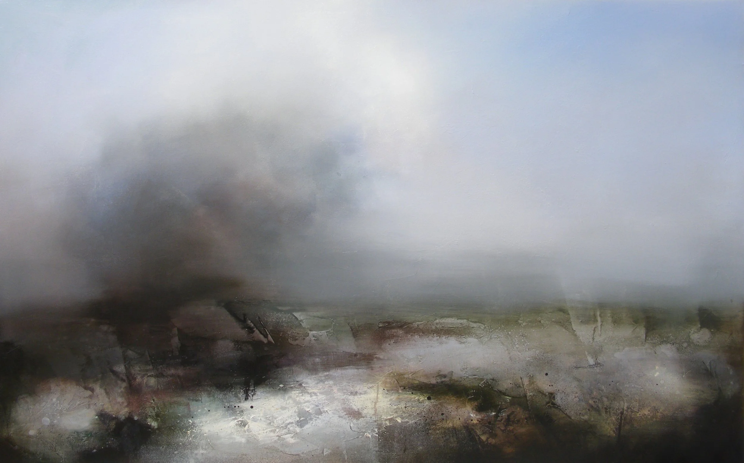 Landfall II - oil on canvas