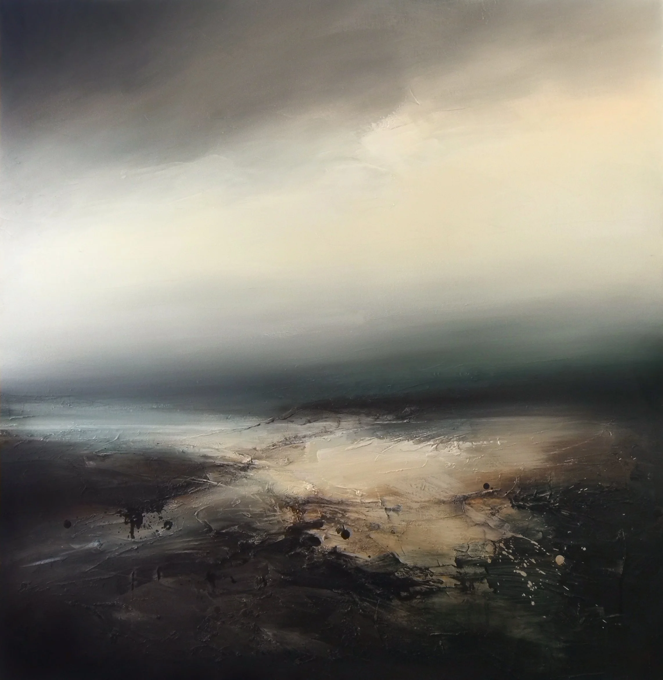 Silver Fortress - oil on canvas