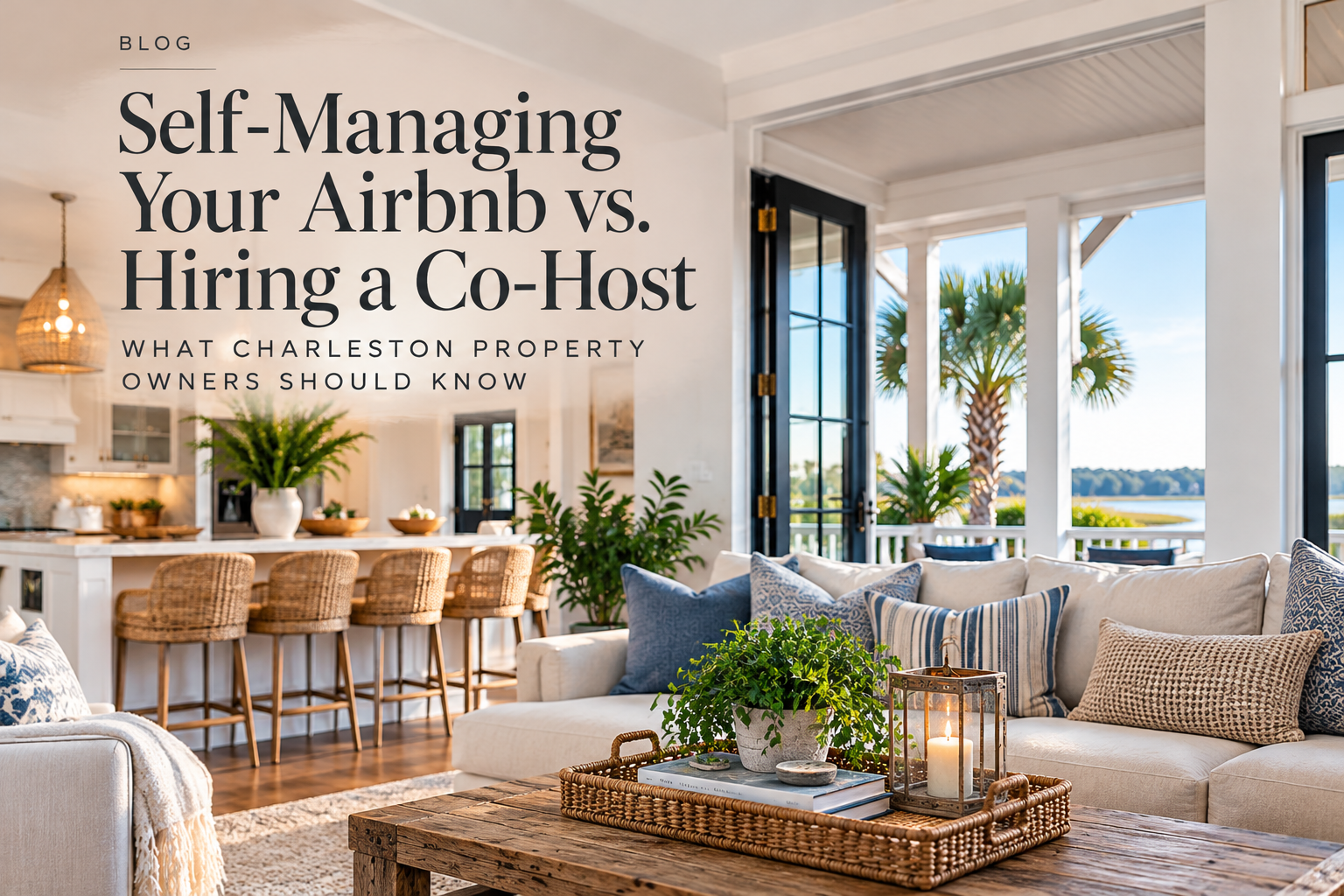 Self-Managing Your Airbnb vs. Hiring a Co-Host: What Charleston Property Owners Should Know