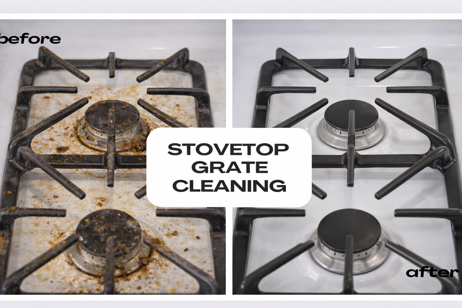 Deep kitchen cleaning for short-term rental turnovers in Charleston SC including stovetop and appliance cleaning