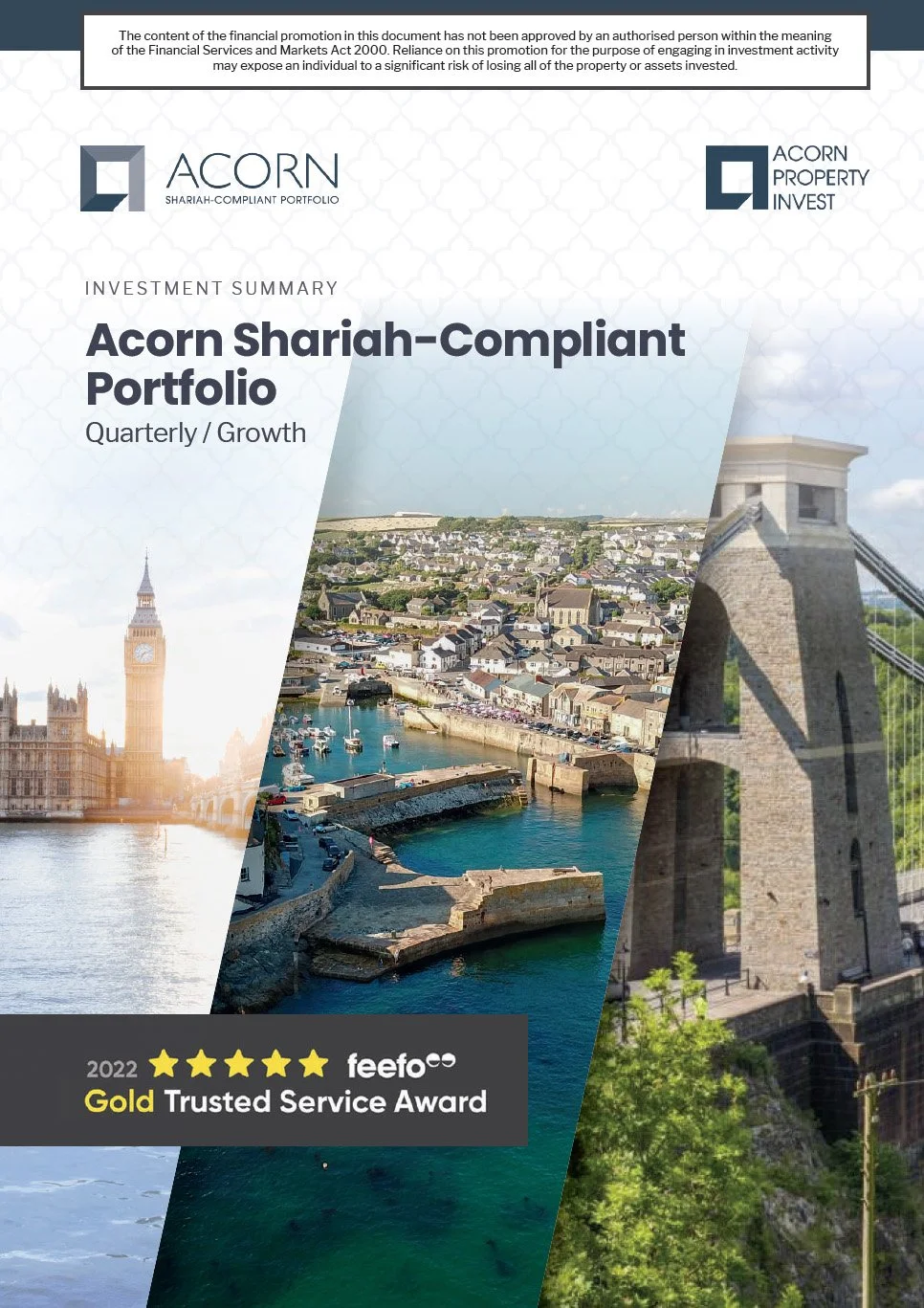 Acorn Shariah-Compliant Brochure Cover