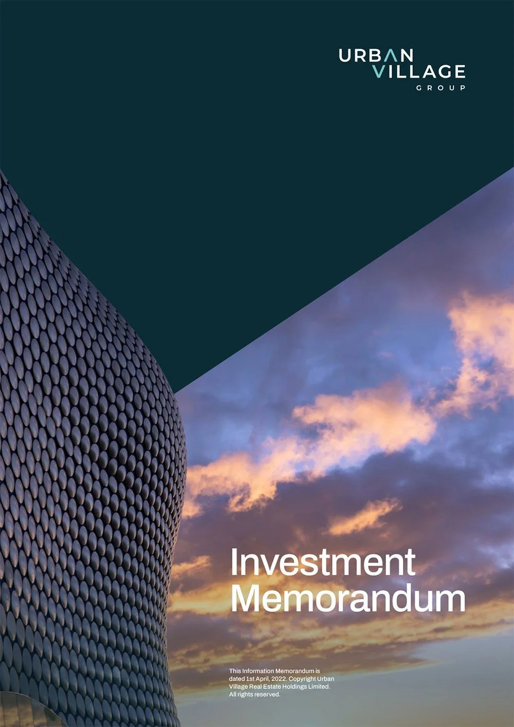 Urban Village Group Brochure Cover - Download