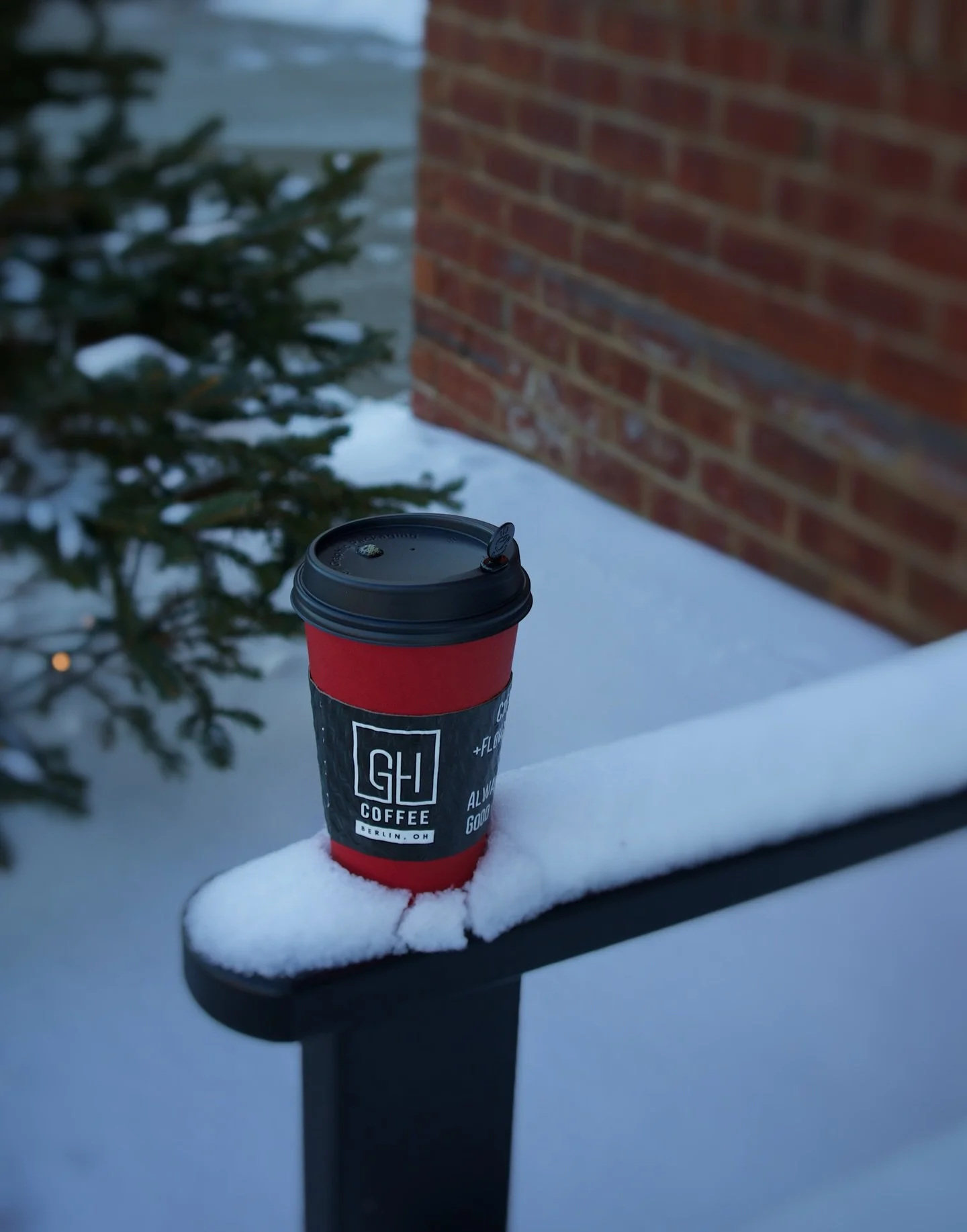 Snowy days call for a pick-me-up☕️

#coffee #local #berlinohio #cafe #coffeeshop