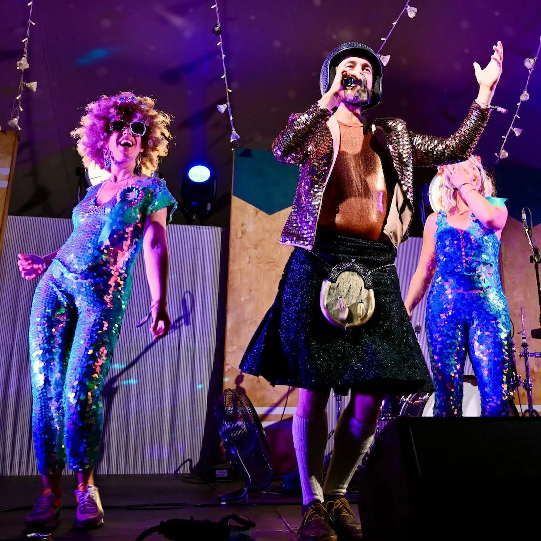 The Disco Ceilidh can help you organise an amazing party, with dancers and instrumentalists to make your event rock.