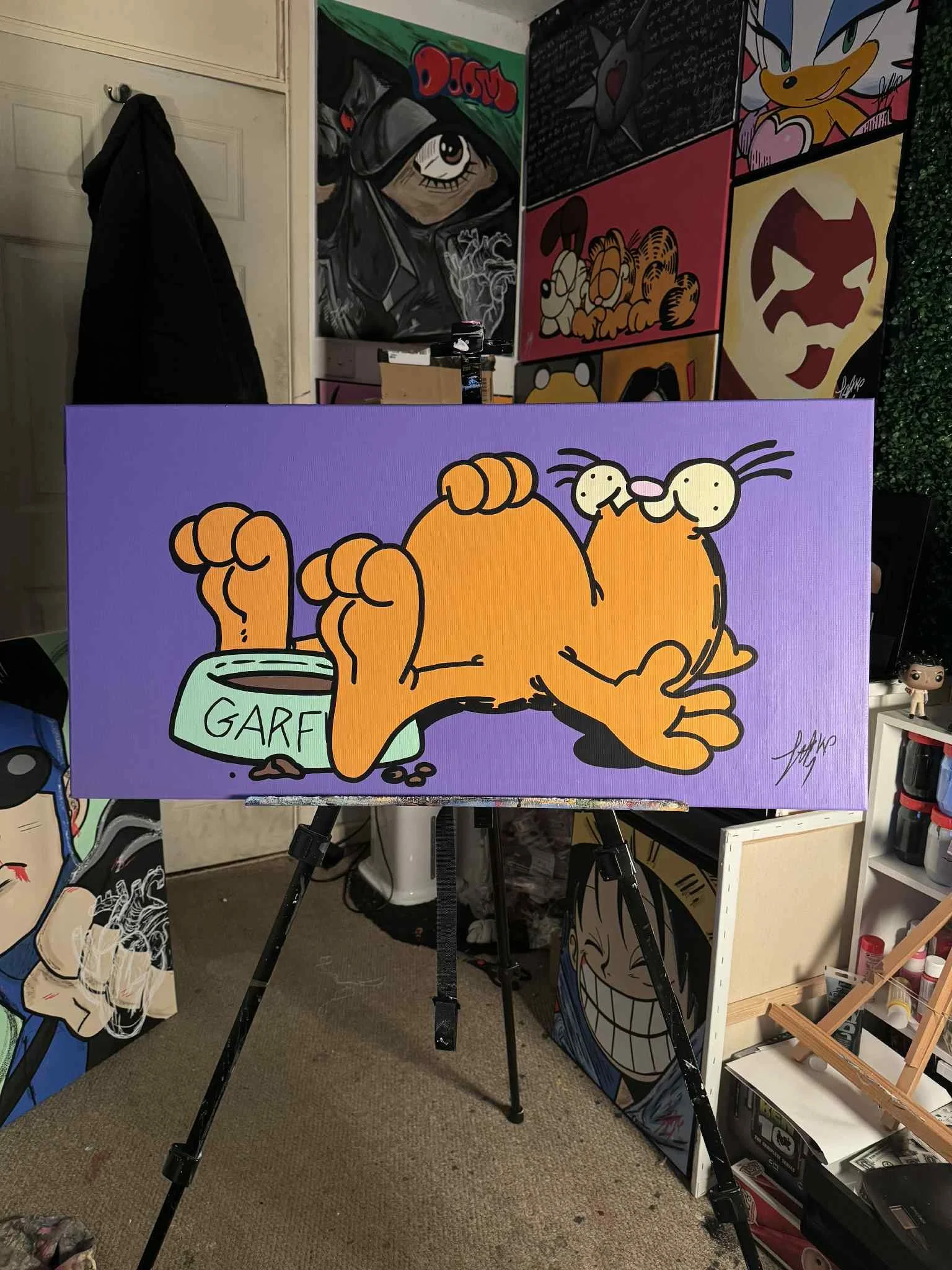 Food Coma Garfield