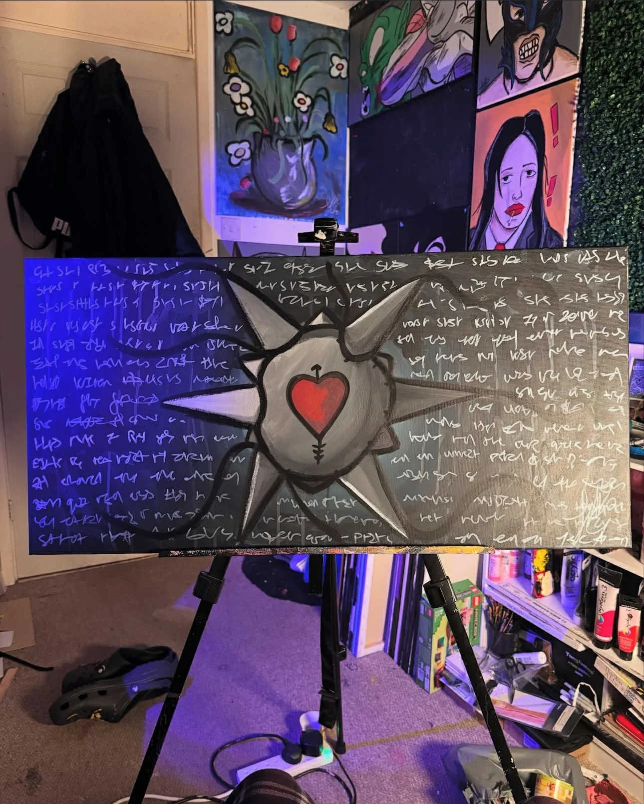 Encrypted Affection - Original Artwork