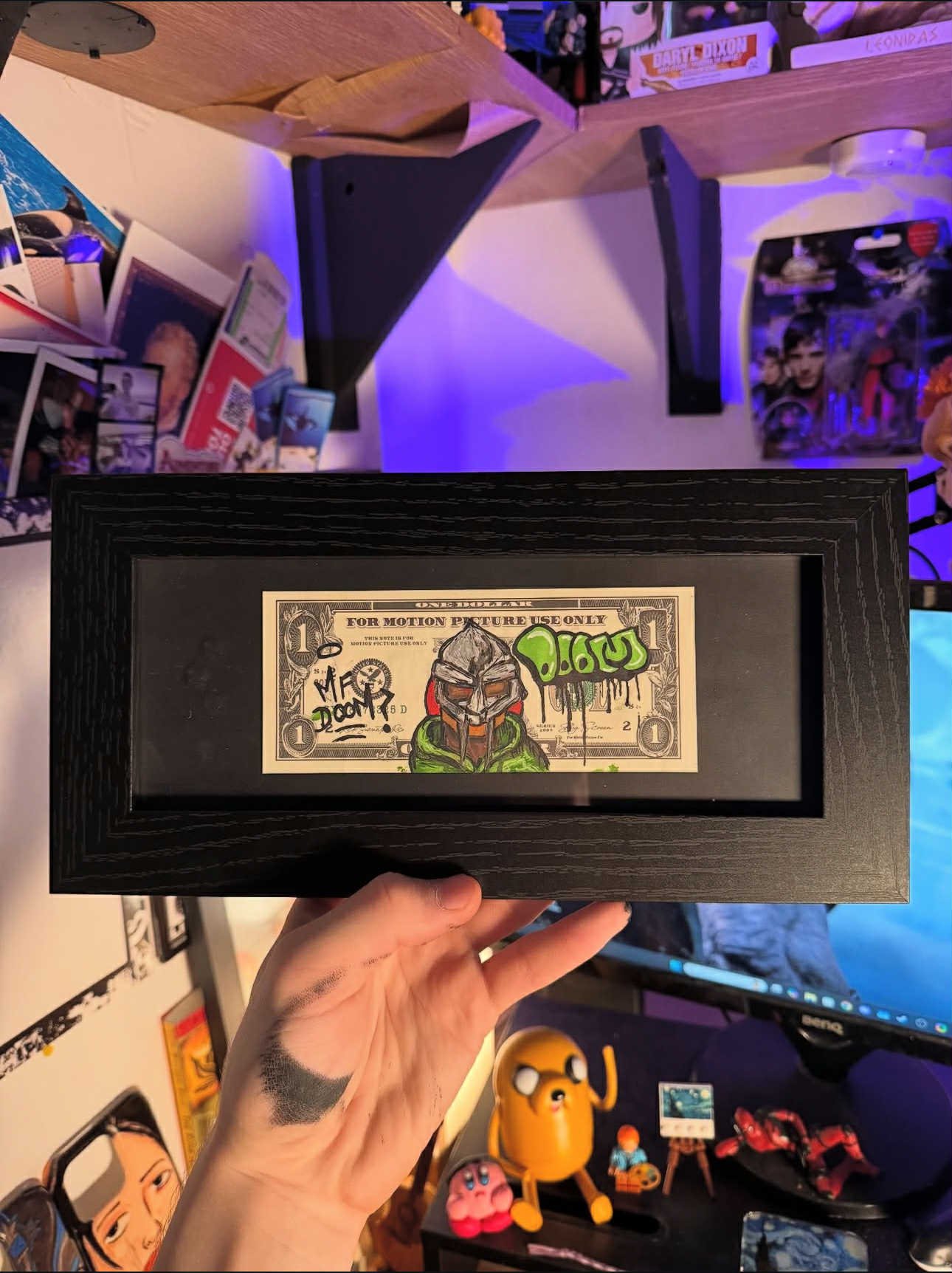 MF DOOM - Custom Dollar Bill