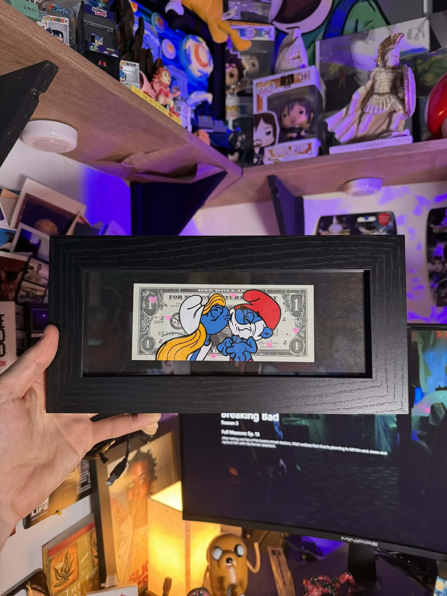 Smurfette & Papa Smurf