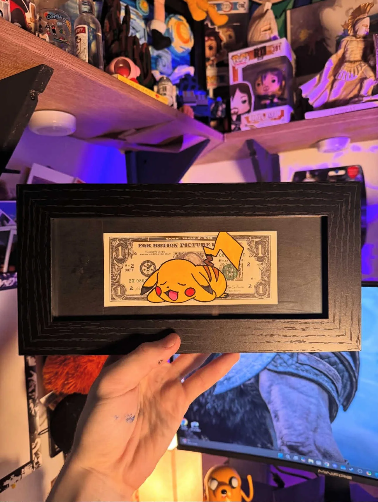 Pikachu - Custom Dollar Bill